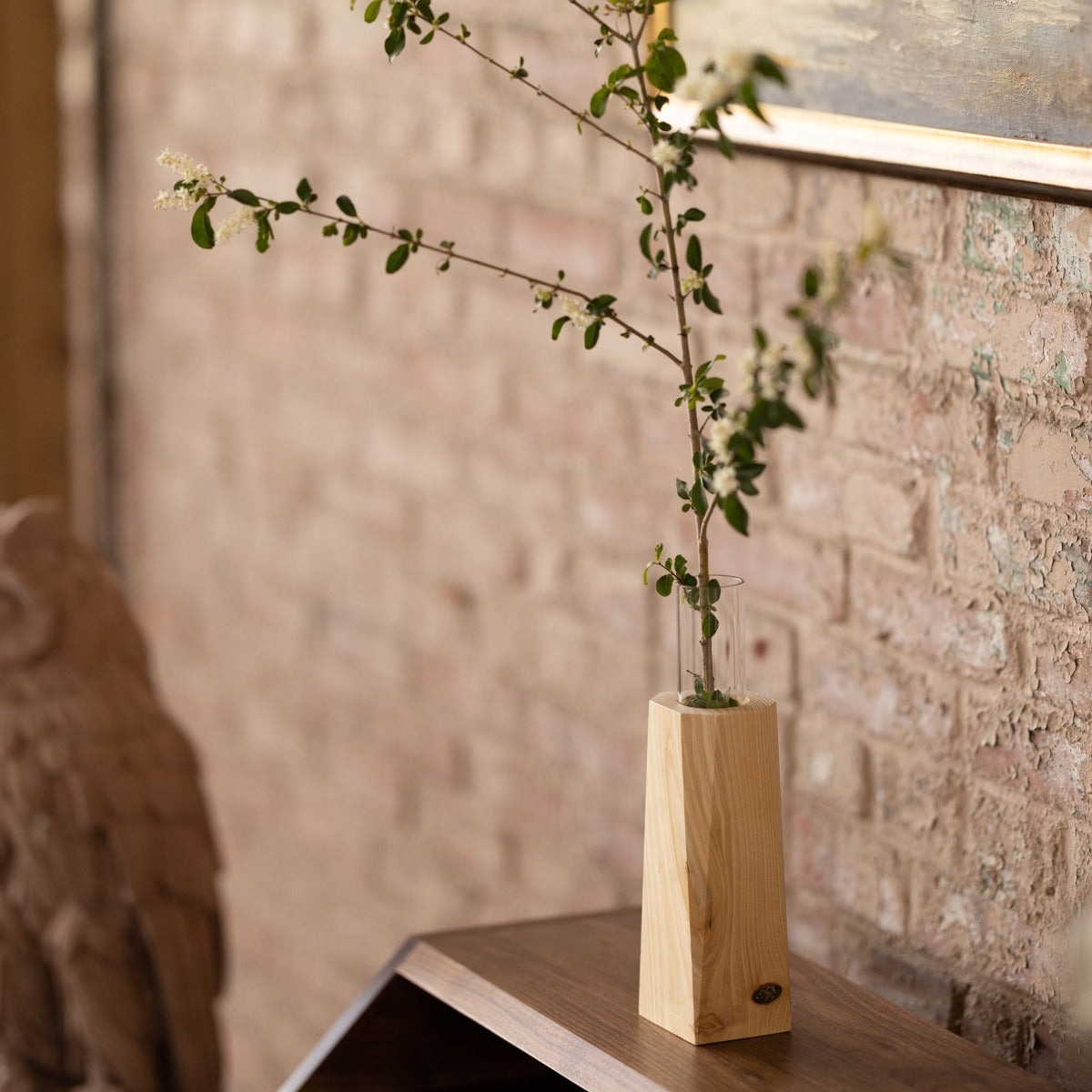 Cypress and Glass Vase  Facet Flower Vase – Alabama Sawyer