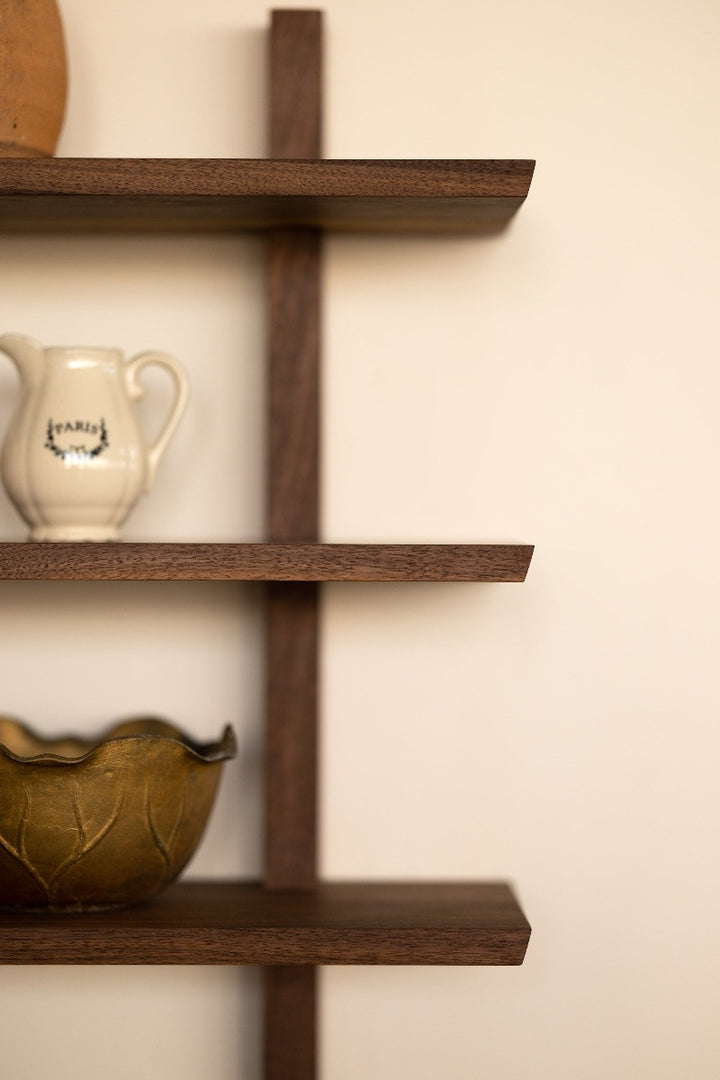 Floating Shelving Unit | Clever Shelf Edges Walnut
