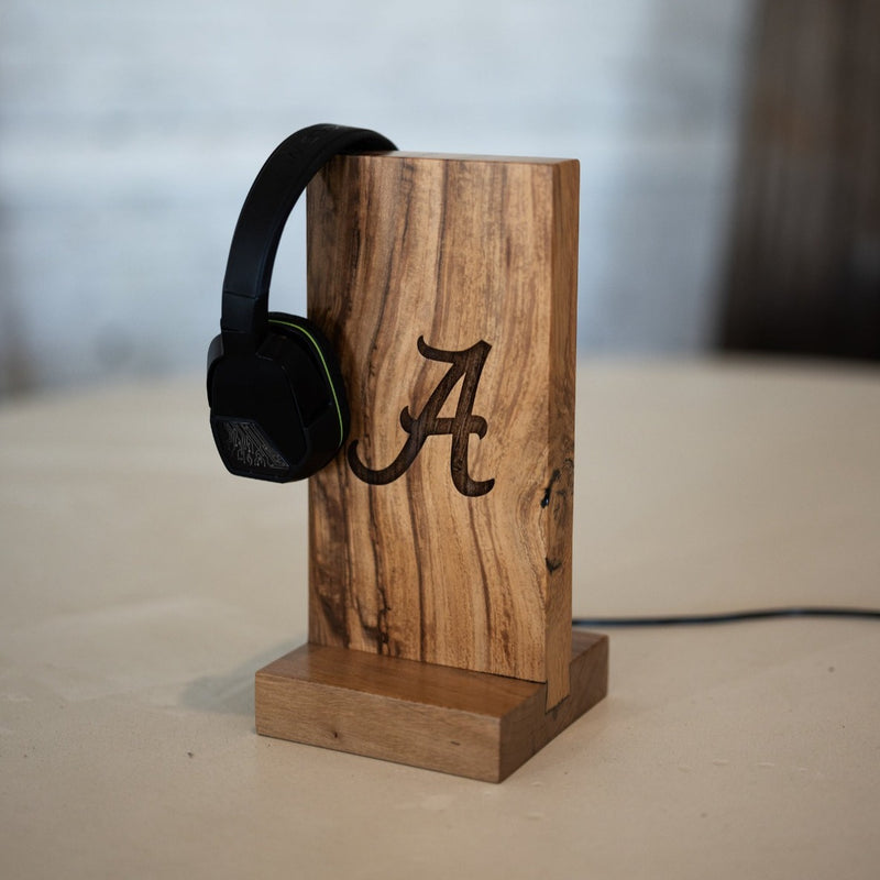 University of Alabama Wood Headset Stand