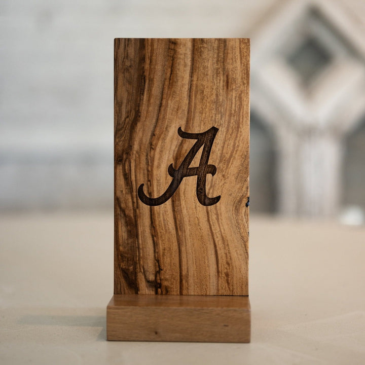 University of Alabama Wood Headset Stand Gaming