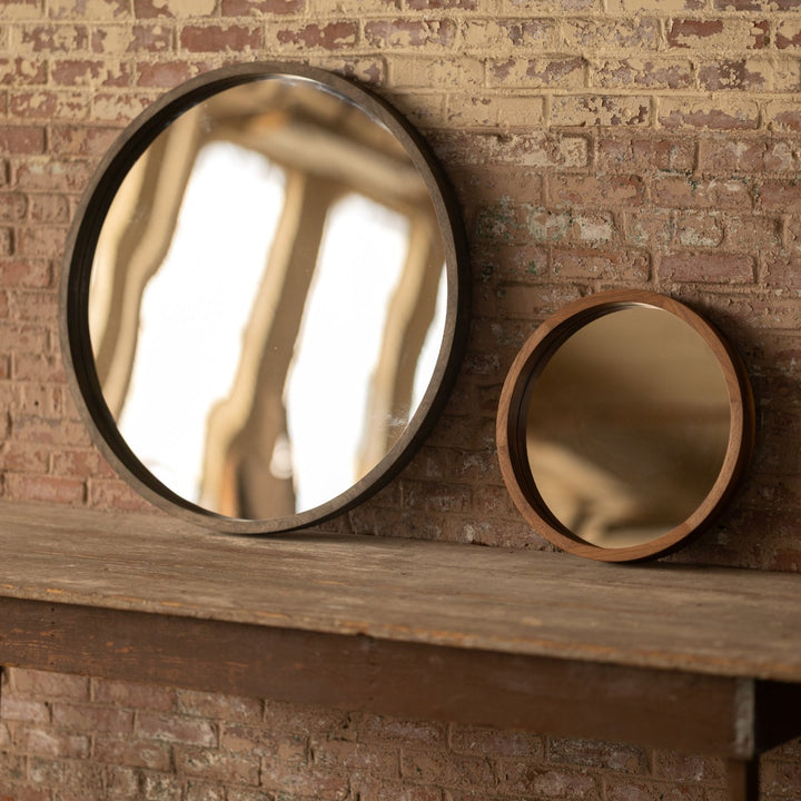 Round Wood Wall Mirror | Rita Mirror