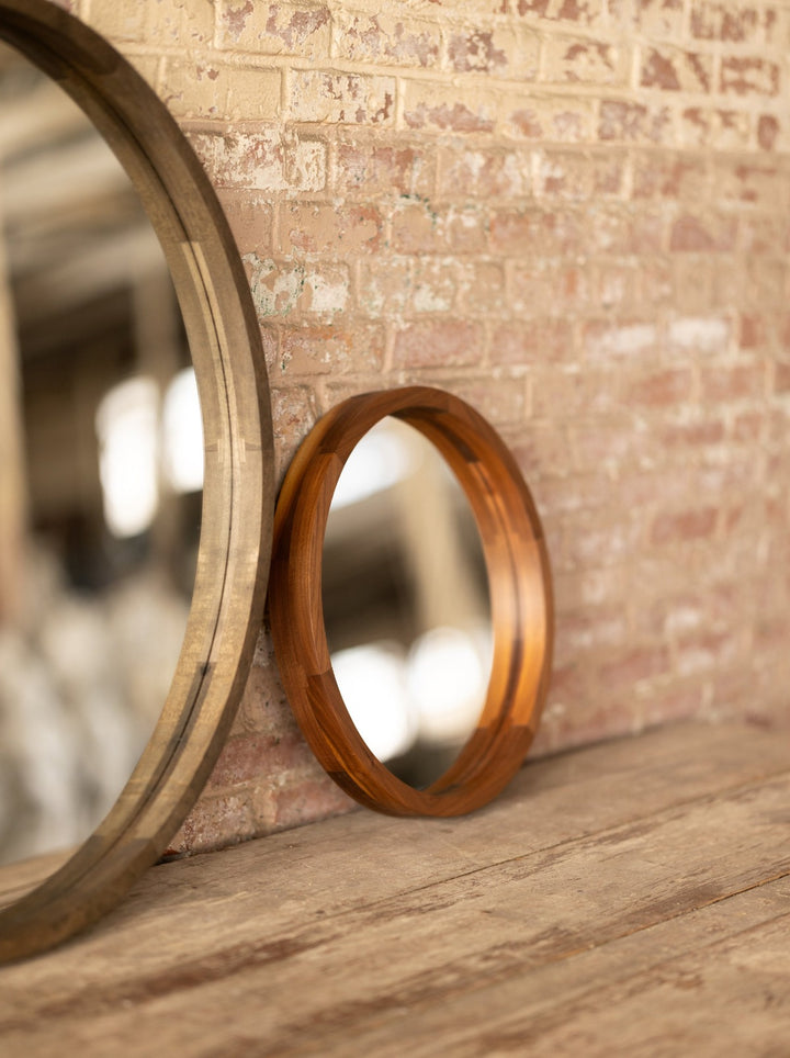 Round Wood Wall Mirror | Rita Mirror