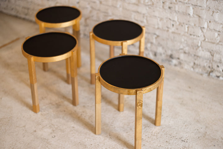 Round Modern Side Table | Waverly Limited Edition and One of a Kind