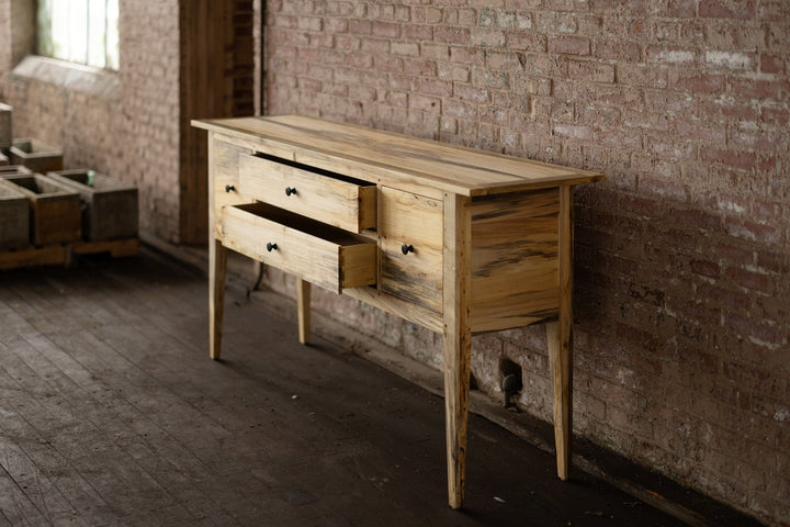 Shaker Sideboard in Urban Wood Four Drawer version