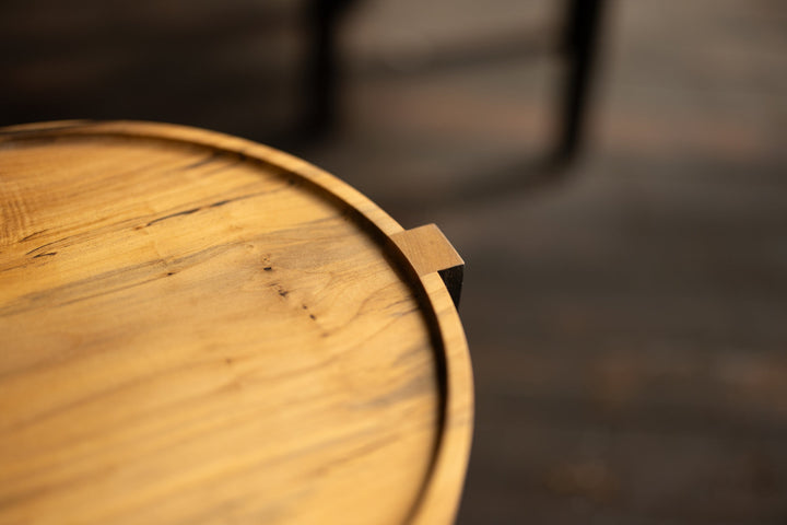 Round Modern Side Table | Waverly Limited Edition and One of a Kind Rim