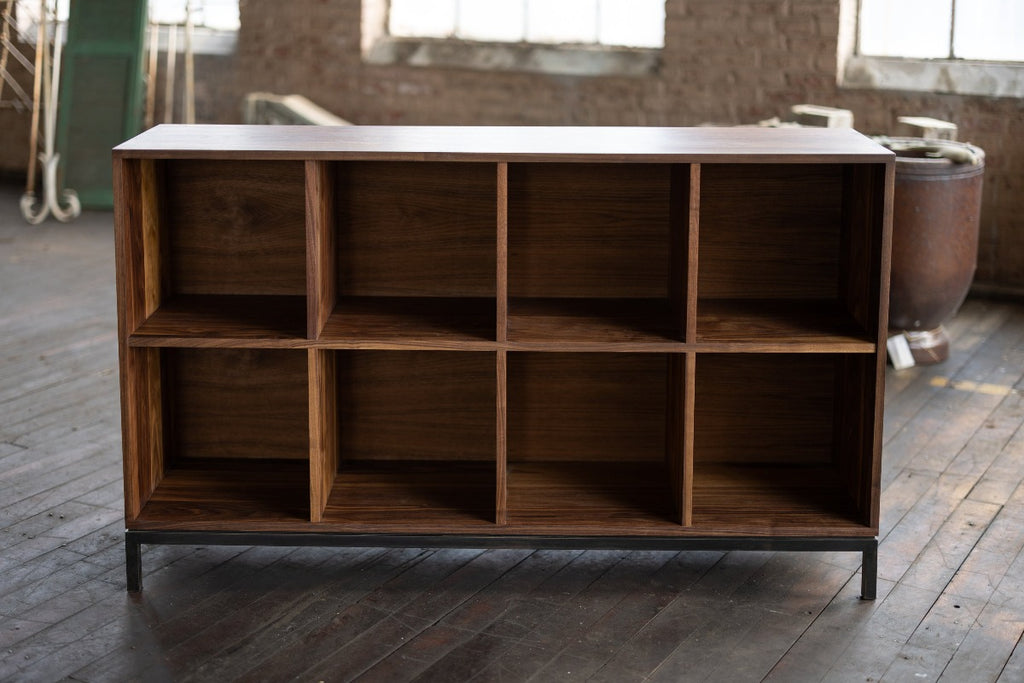 solid wood credenza for record storage
