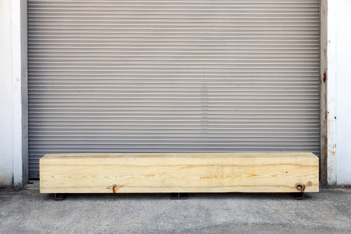 Beam Bench | Large Reclaimed Wood Bench - Alabama Sawyer