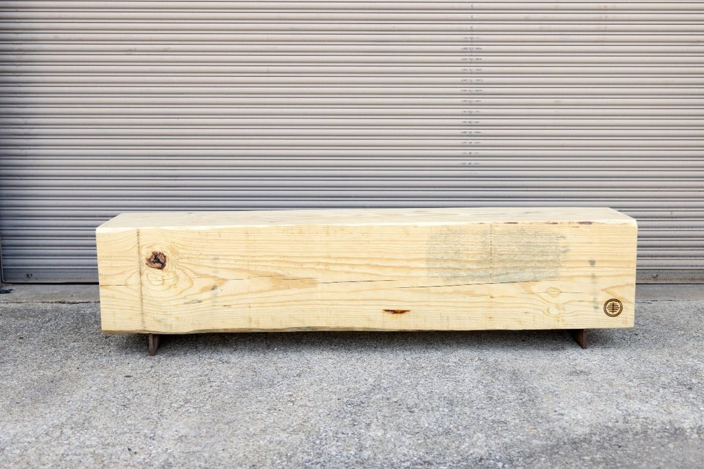 Large Reclaimed Wood Bench