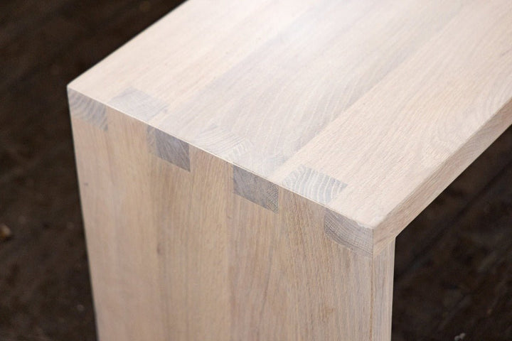 rustic reclaimed wood bench