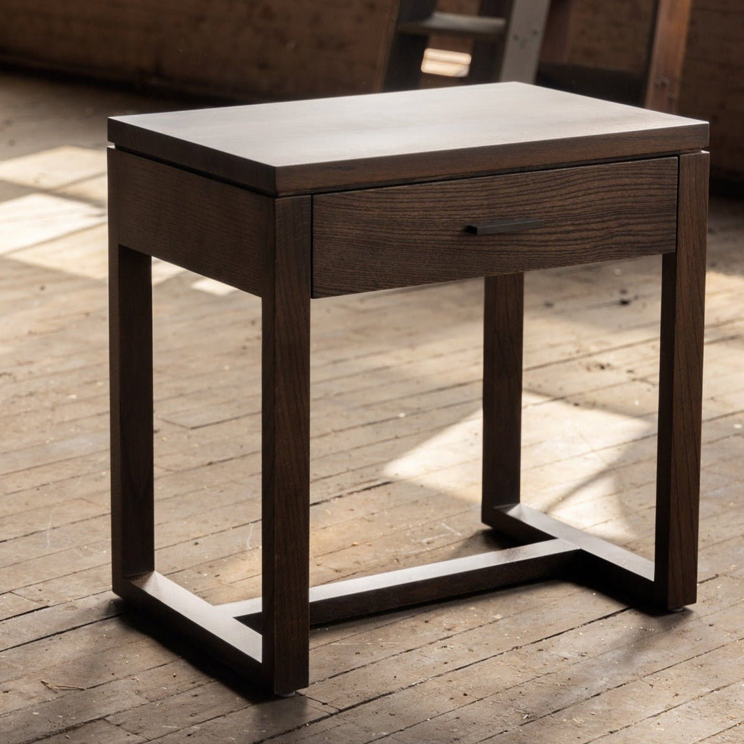 Flagg Side Table | Bedside Table | Storage - Alabama Sawyer
