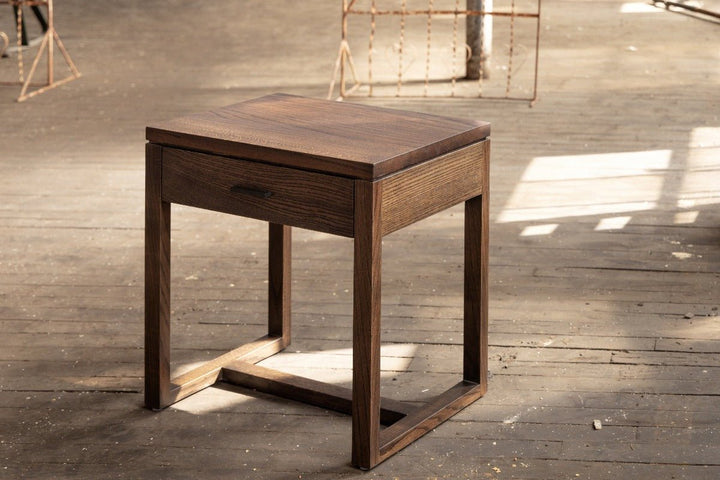 Flagg Side Table | Bedside Table | Storage - Alabama Sawyer