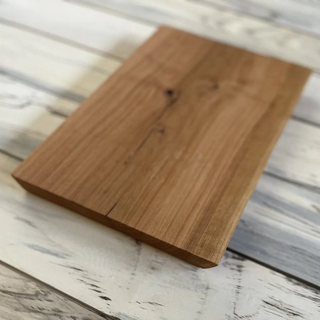 Live Edge Charcuterie Board on wood