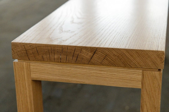 Modern Wood Console Table | Mason Table - Alabama Sawyer