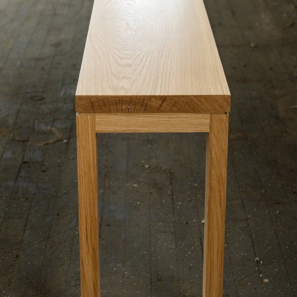 Modern Wood Console Table | Mason Table - Alabama Sawyer
