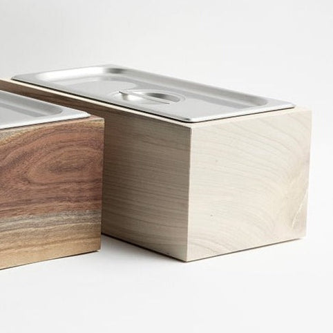 Noaway Wood Countertop Compost Bin© - Alabama Sawyer