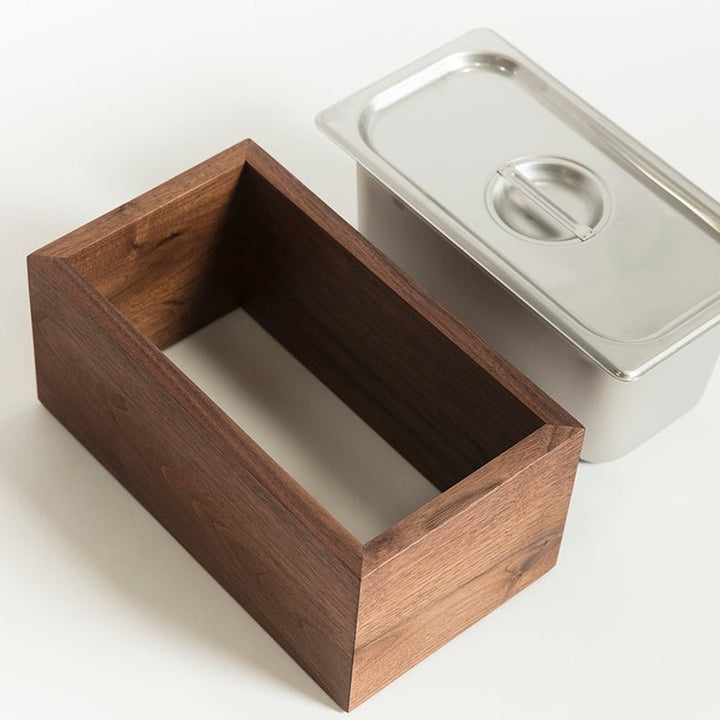Noaway Wood Countertop Compost Bin© - Alabama Sawyer
