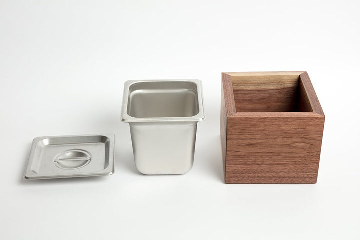 Petite Noaway Wood Countertop Compost Bin© - Alabama Sawyer