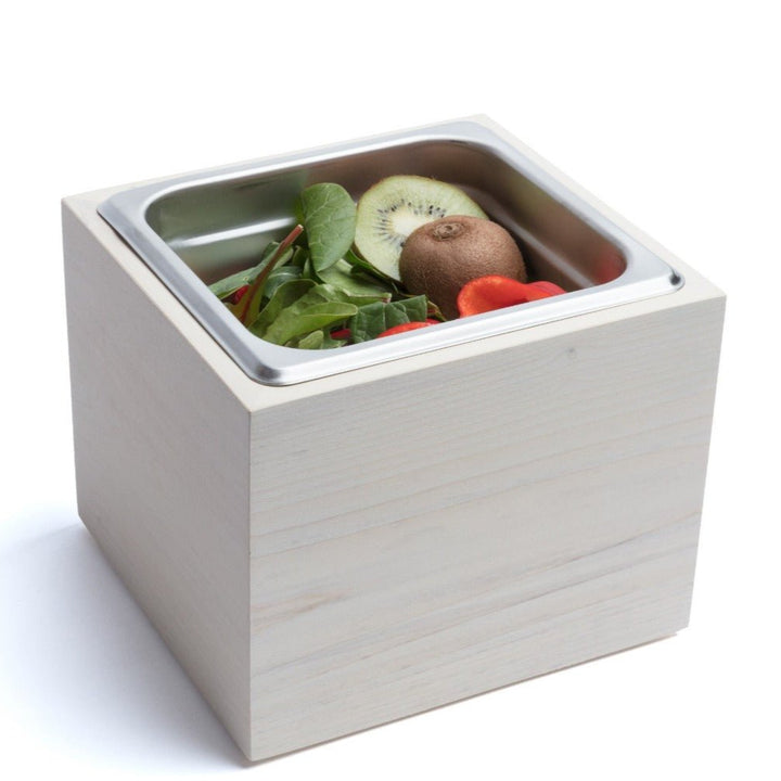 Petite Noaway Wood Countertop Compost Bin© - Alabama Sawyer