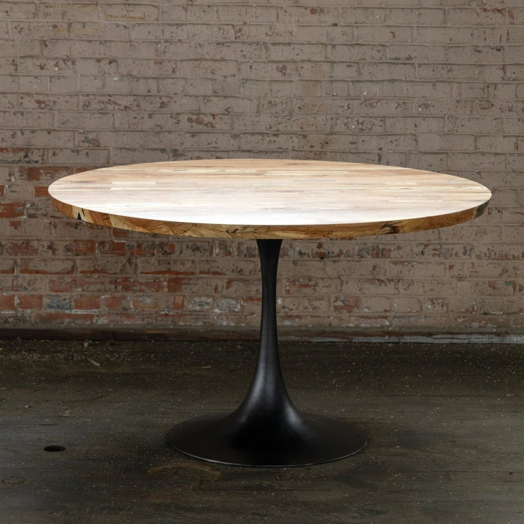 Reclaimed Wood Round Dining Table