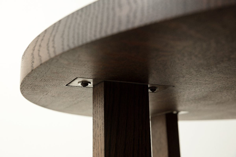 Round Wood Coffee Table