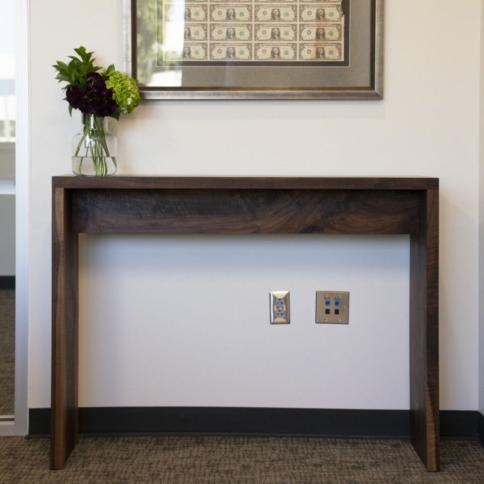 Spider Table | Narrow Wood Console Table - Alabama Sawyer