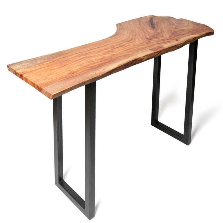 Sunrise Dining Table | Modern Wood and Steel Table - Alabama Sawyer