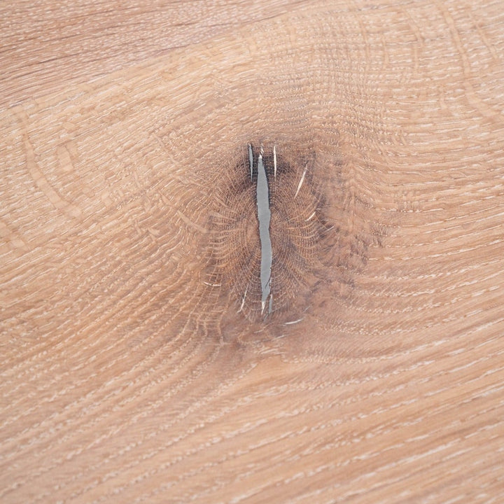 Sunrise Pedestal Base | Round Wood Dining Table with Steel Base - Alabama Sawyer