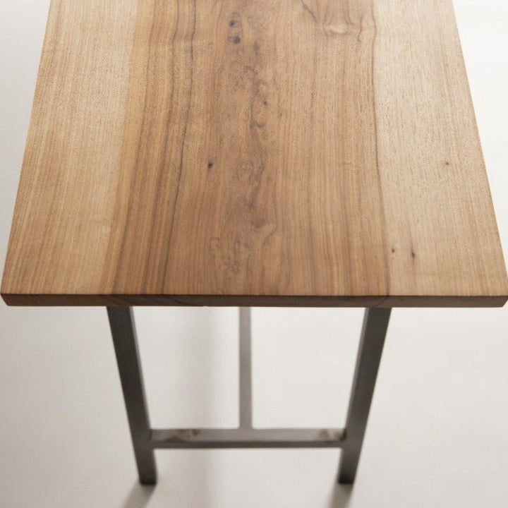 Wood and Metal Console Table | Studio Table - Alabama Sawyer