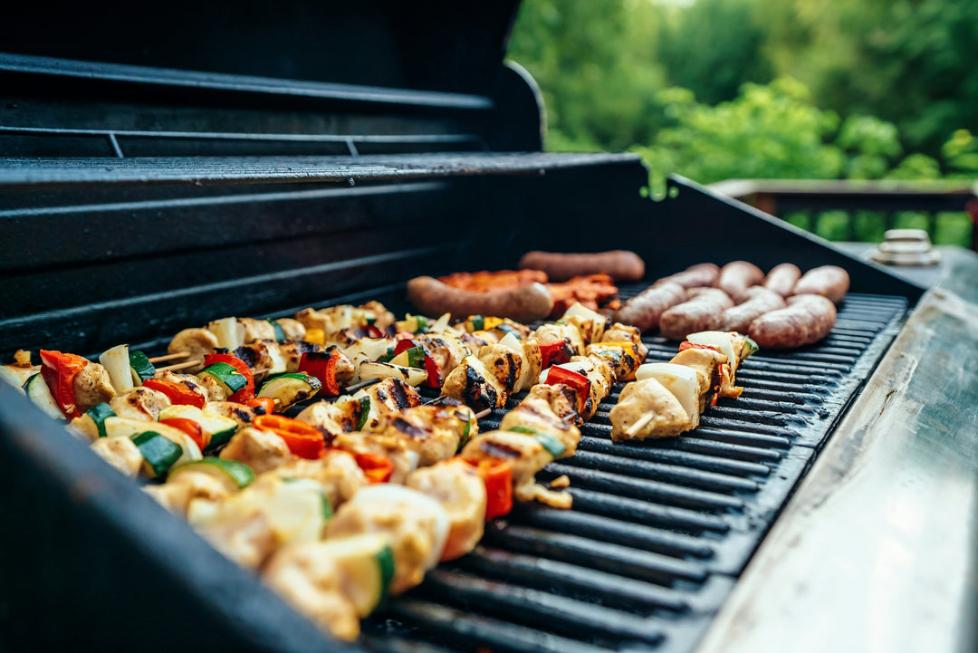 Late Summer Entertaining: Grilled Chicken Kabobs