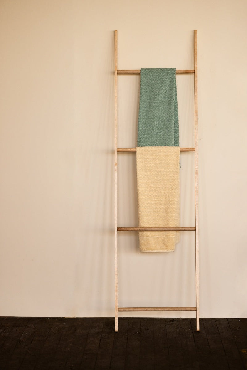 Storage and Display Ladder | Laundry Ladder | Quilt Storage Maple