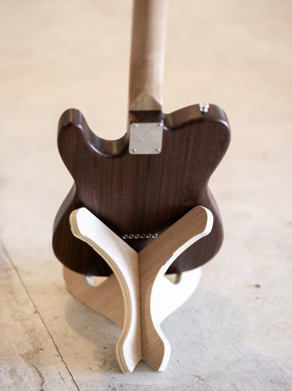 Sawyer Model A No: 3 | Sawyer Guitars | Walnut Fender Telecaster Replica Back View