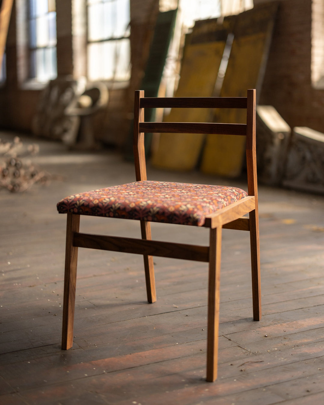 Modern Walnut Dining Chair Made to Order COM Jungle Cork