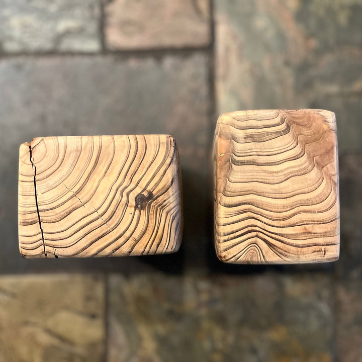 Yoga Blocks from Salvaged Cypress Wood