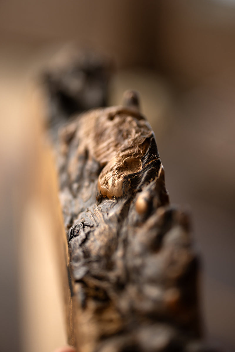 Walnut Burl Wood Mirror One of a Kind Burl Texture
