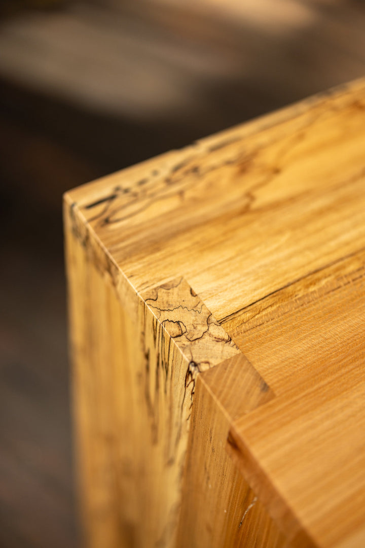 Spider Table | Narrow Wood Console Table sycamore