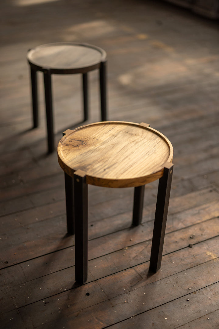  Round Modern Side Table | Waverly Limited Edition and One of a Kind