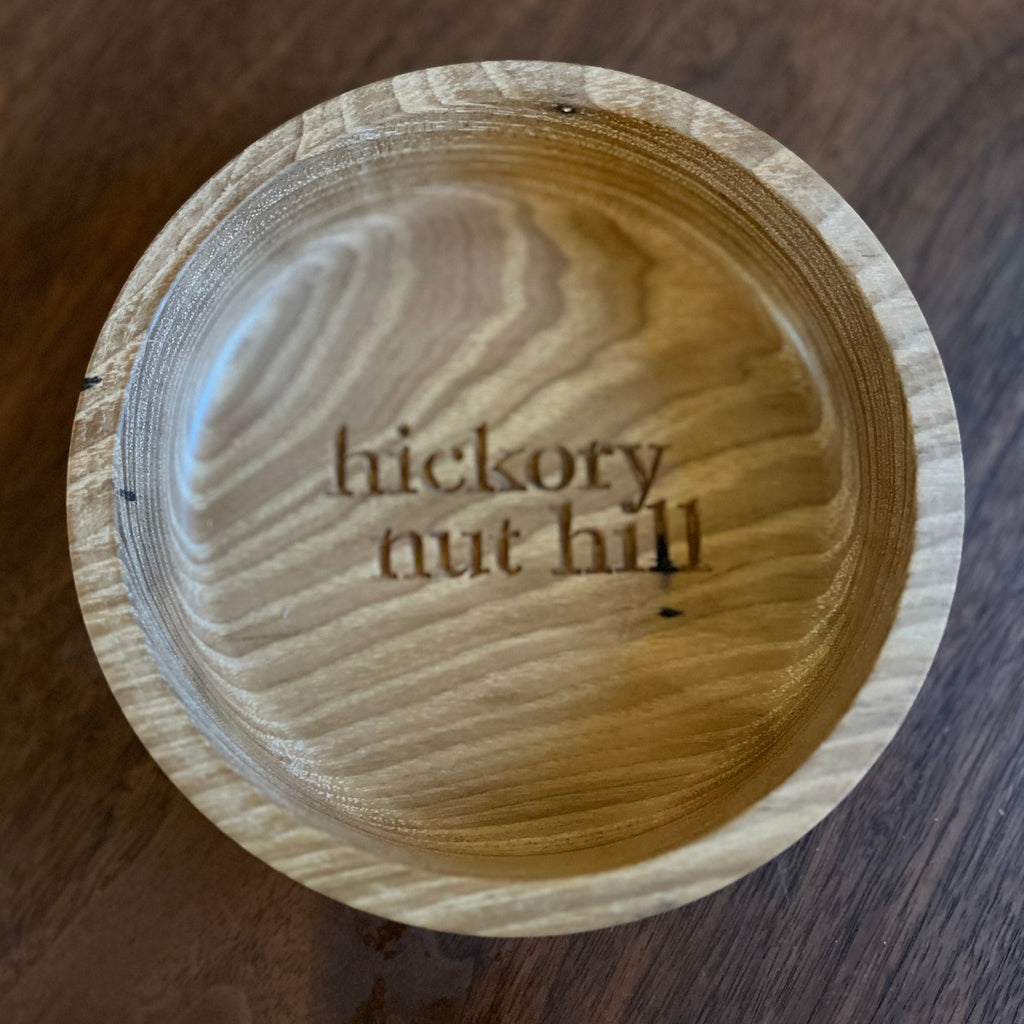Hickory Valet Tray or Salad Bowl Personalization