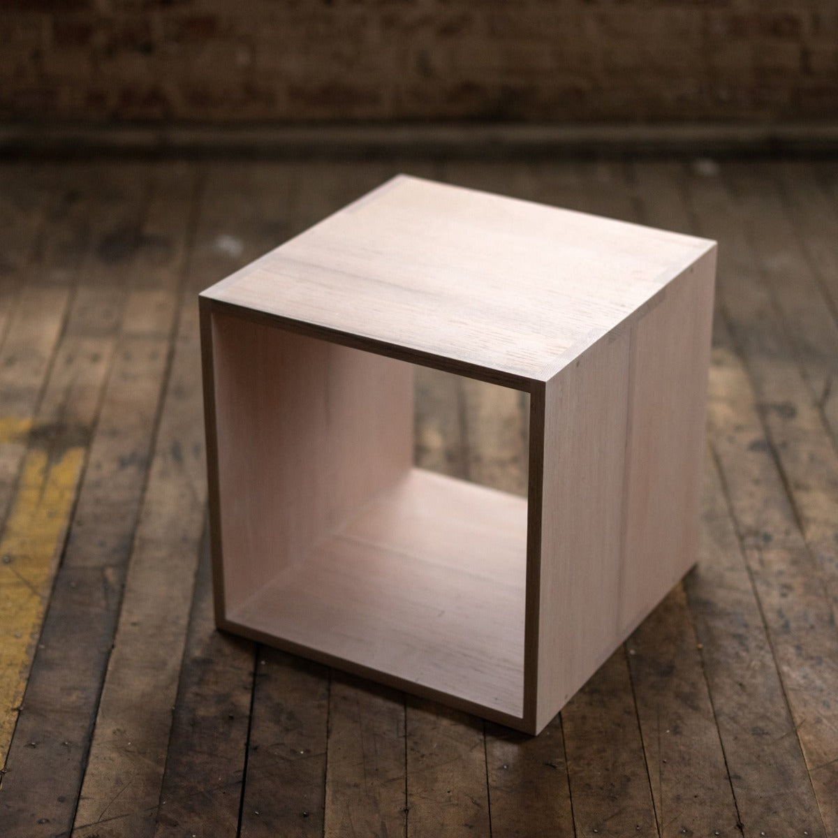 Rainbow City Cubes | Modular Modern Wood Cubes with Brass | Storage or  Cocktail Table