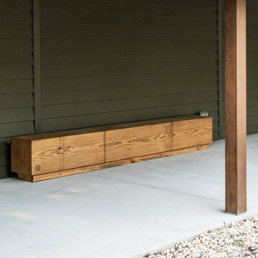 Beam Bench | Large Reclaimed Wood Bench - Alabama Sawyer