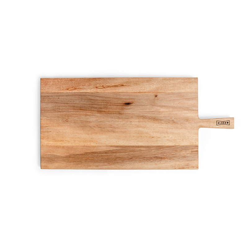 Large Charcuterie Board in a light wood viewed from above