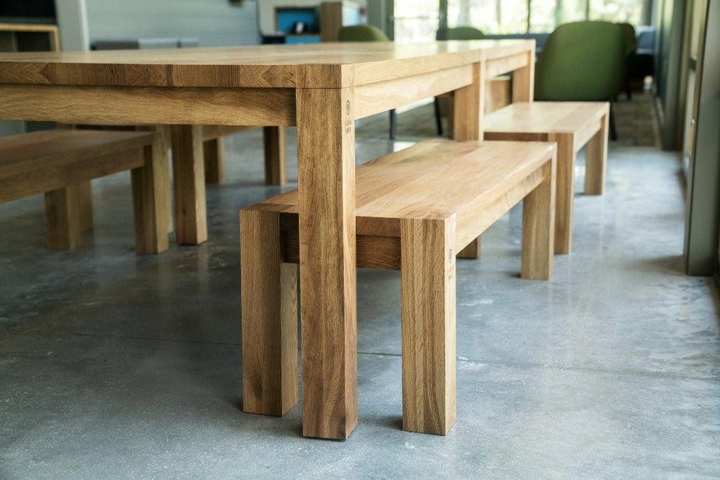 parsons bench dining table
