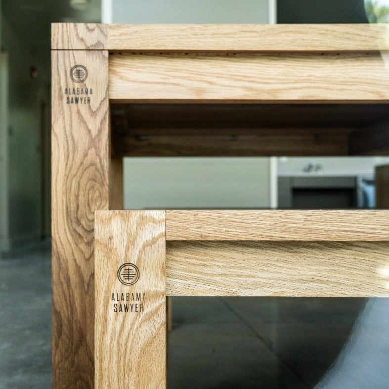 Parsons Coffee Table | Modern Wood Coffee Table - Alabama Sawyer