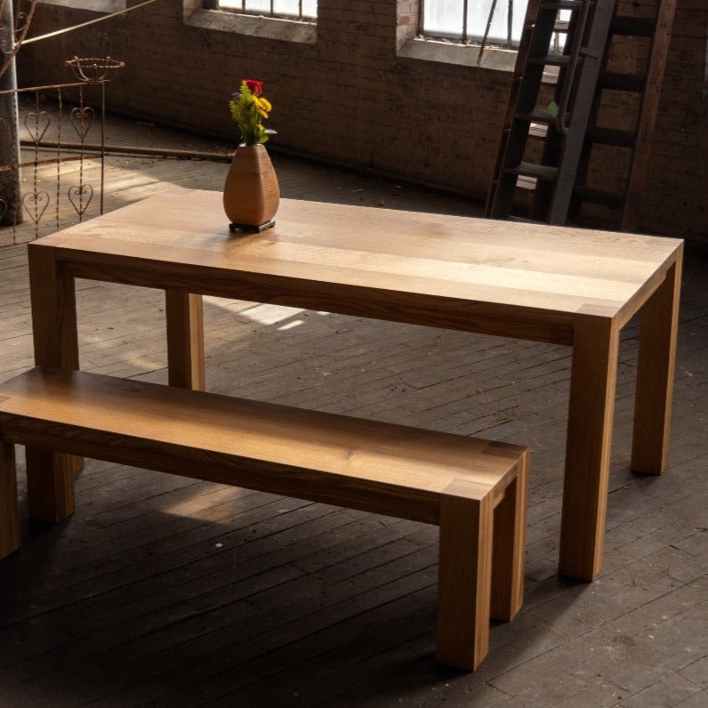 Parsons Table | Modern Wood Dining Table - Alabama Sawyer