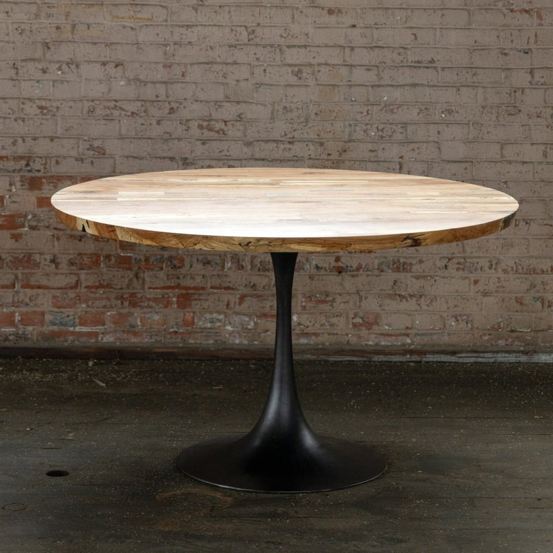 Reclaimed Wood Round Dining Table