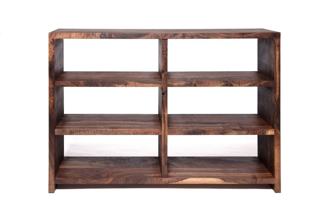  Modern Wooden Bookshelf viewed from the front