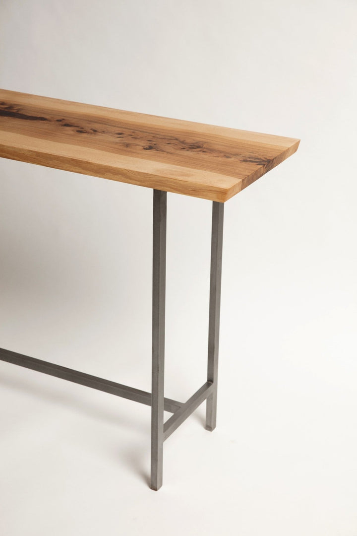 Wood and Metal Console Table | Studio Table - Alabama Sawyer